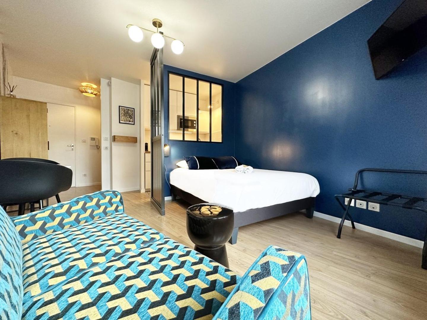 C Le 15 - Studio Cosy Avec Parking Chartres Extérieur photo